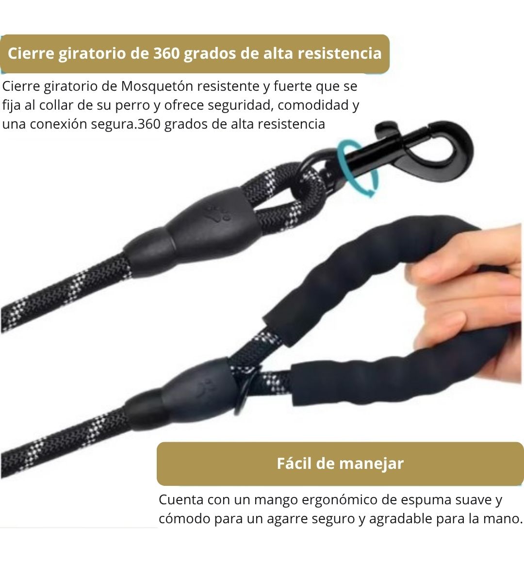 Kit Pechera + correa Reflectiva y ajustable